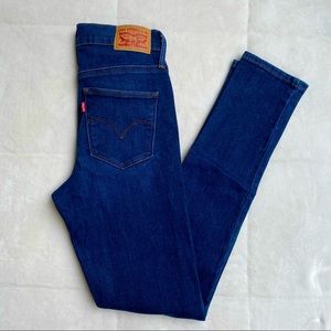 🔥NWOT Levi’s Dark Denim Skinny Jeans 26